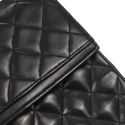Chanel Black Lambskin Shoulder Bag