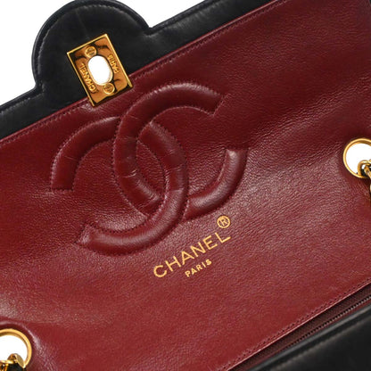 Chanel Black Lambskin Shoulder Bag