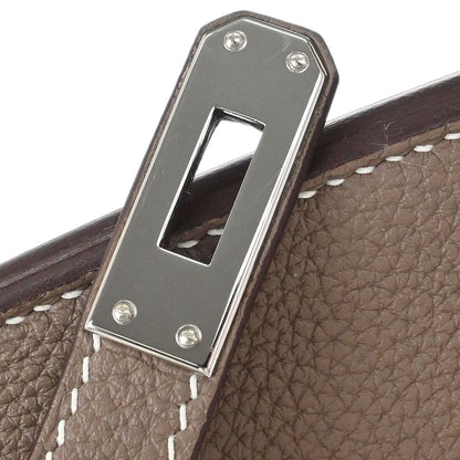 Hermes Etoupe Togo Birkin 25 Handbag