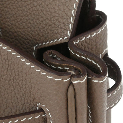 Hermes Etoupe Togo Birkin 25 Handbag