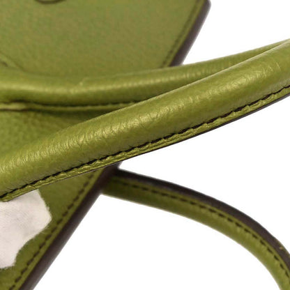 Hermes Anis Green Togo Birkin 25 Handbag