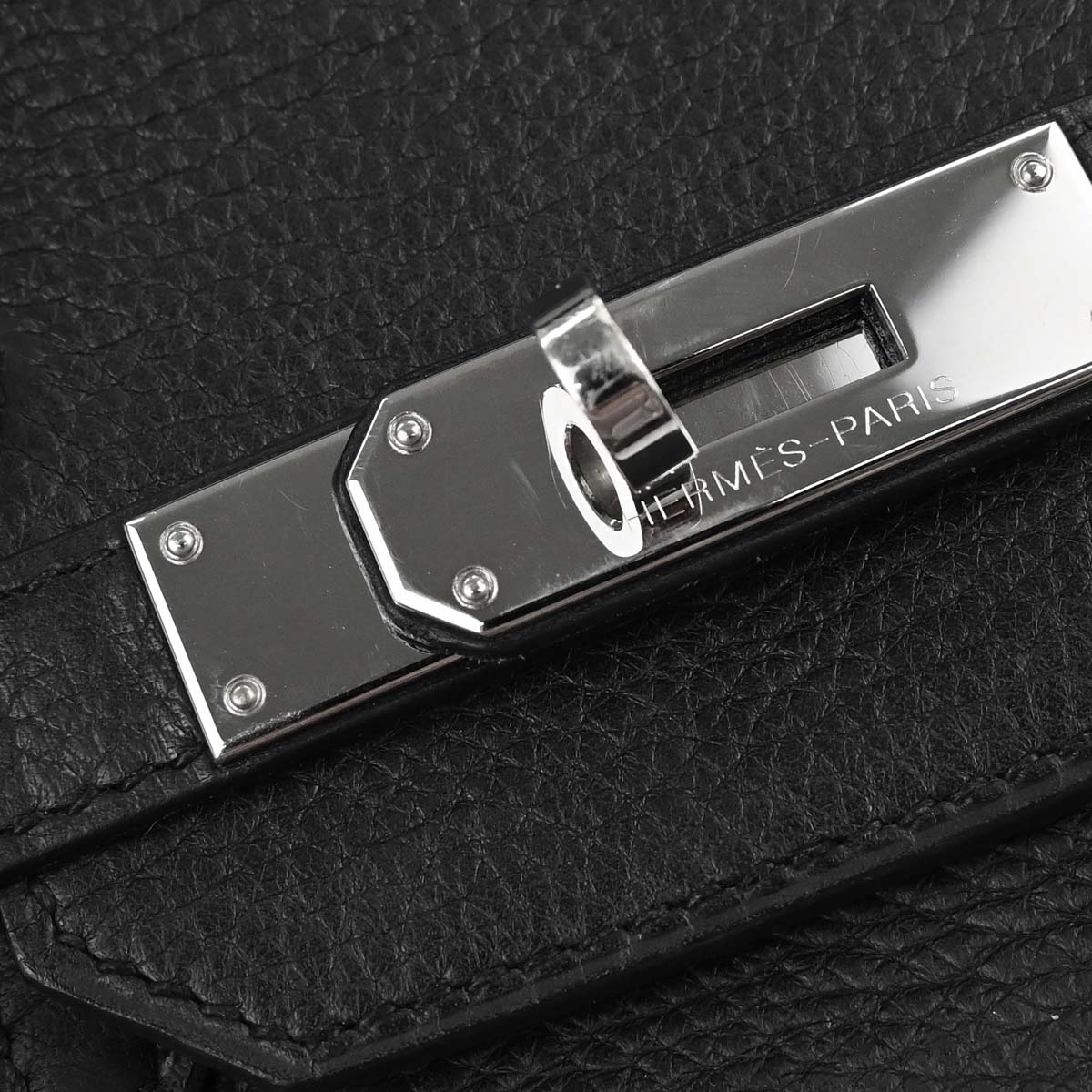 Hermes Black Togo Birkin 35 Handbag