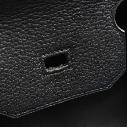 Hermes Black Togo Birkin 35 Handbag