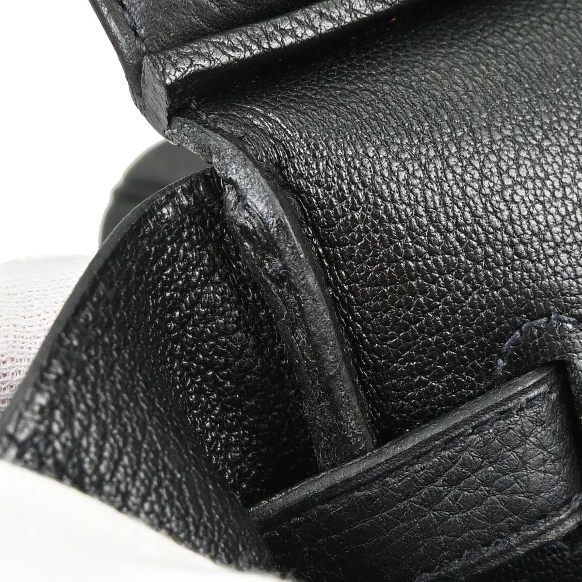 Hermes Black Togo Birkin 35 Handbag