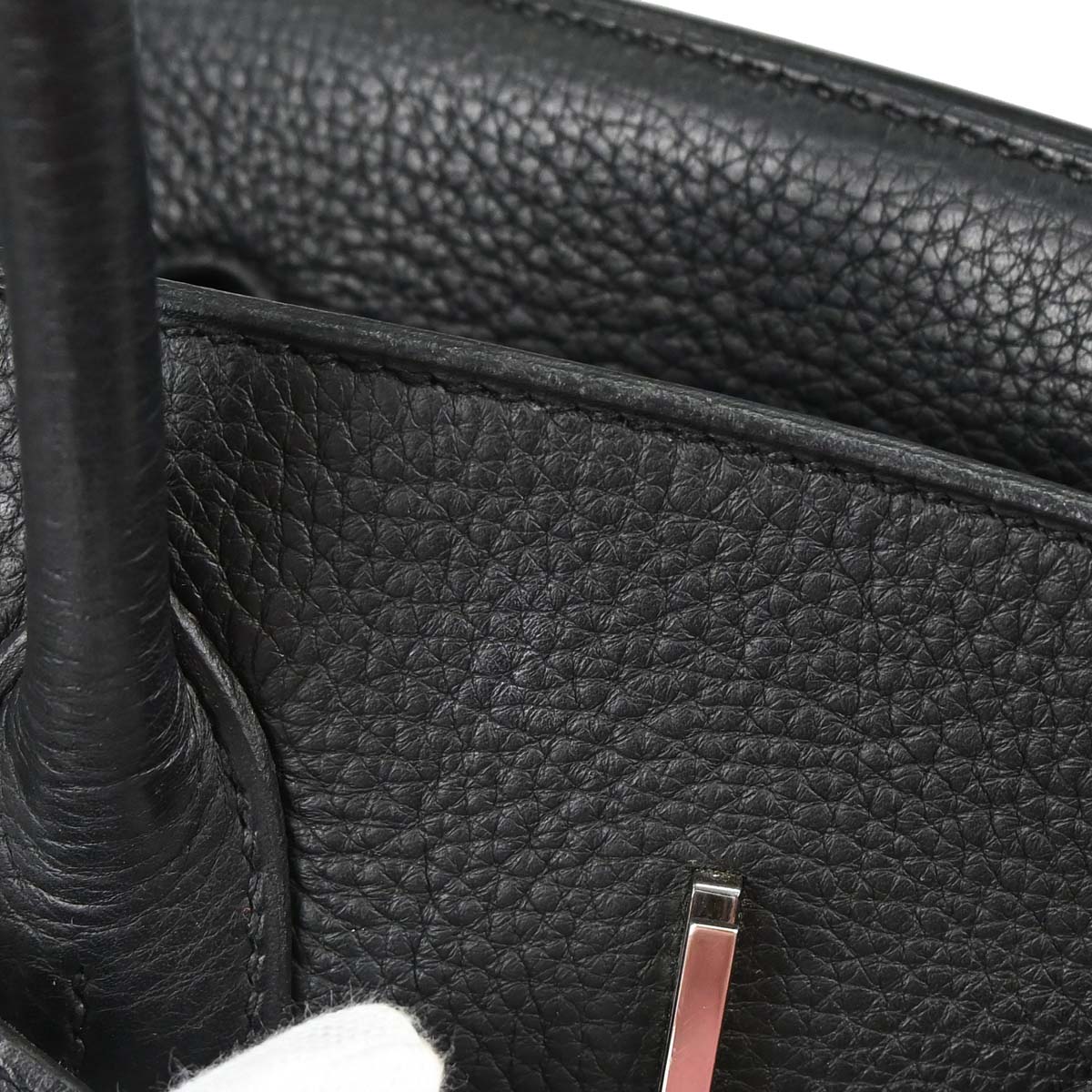 Hermes Black Togo Birkin 35 Handbag