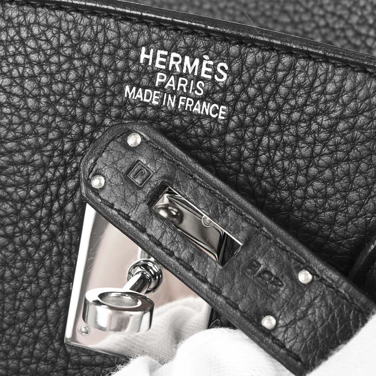 Hermes Black Togo Birkin 35 Handbag