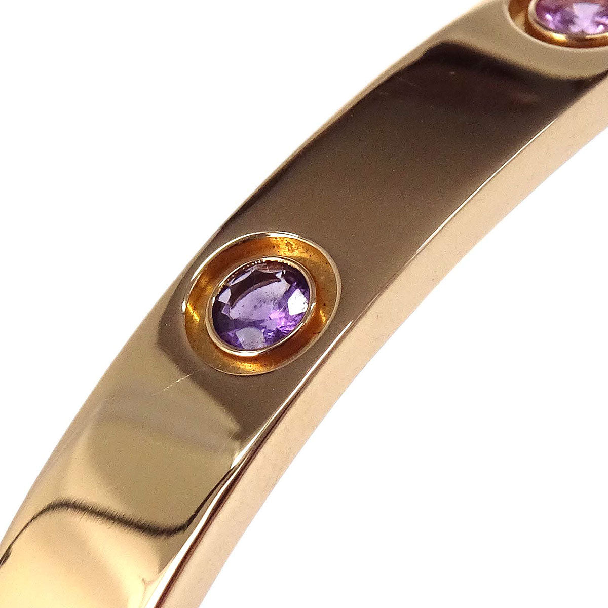 Cartier Love Bracelet Bangle Sapphire Garnet ZJ7941 750 #17 Jewelry