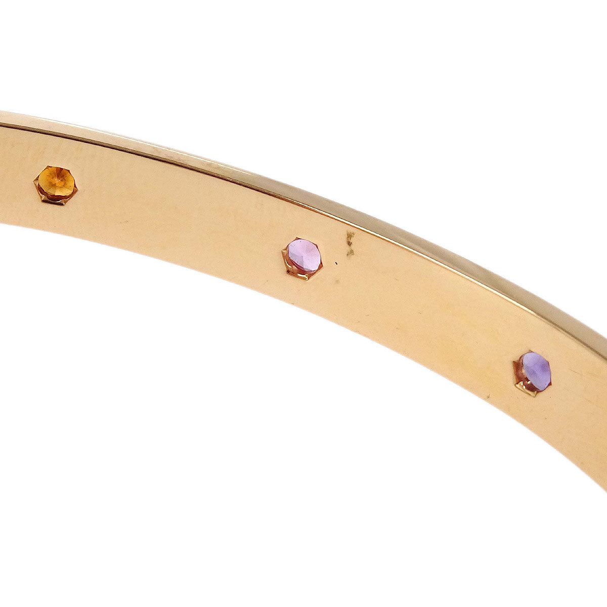 Cartier Love Bracelet Bangle Sapphire Garnet ZJ7941 750 #17 Jewelry