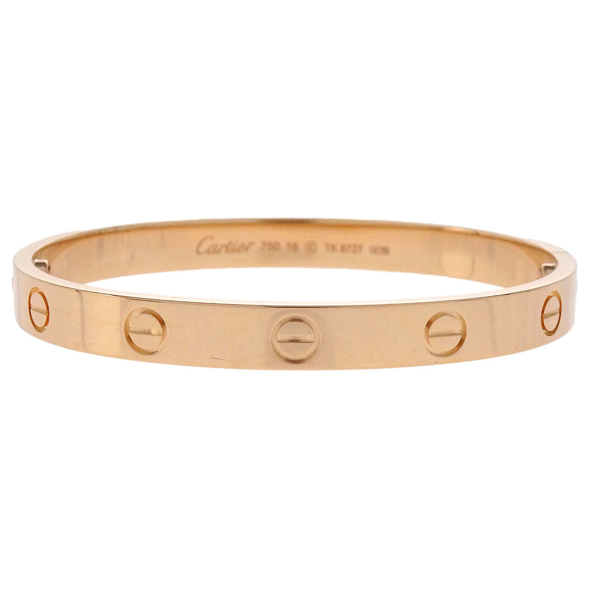 Cartier Love Bracelet Bangle TK6727 750 #16 Jewelry