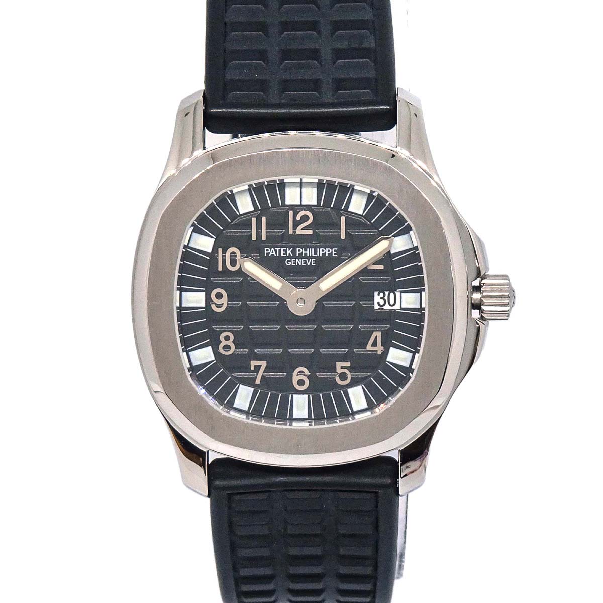 Patek Philippe Aquanaut Mini 30mm Ref.4960A-010 Quartz Watch Rubber SS