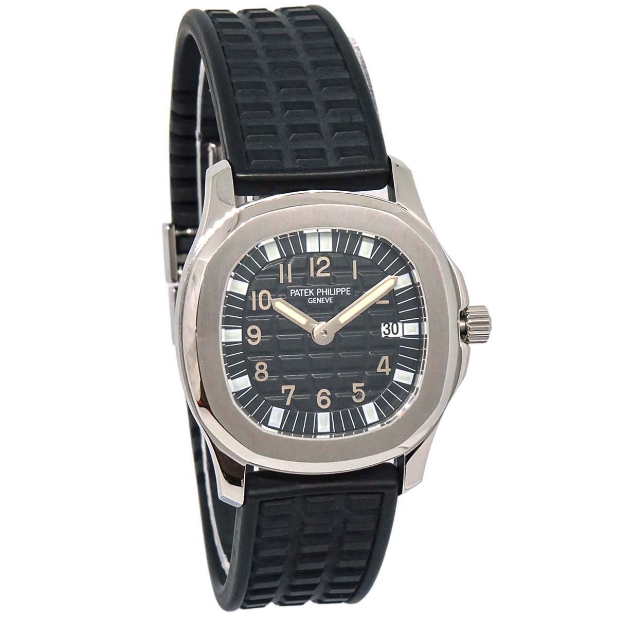 Patek Philippe Aquanaut Mini 30mm Ref.4960A-010 Quartz Watch Rubber SS