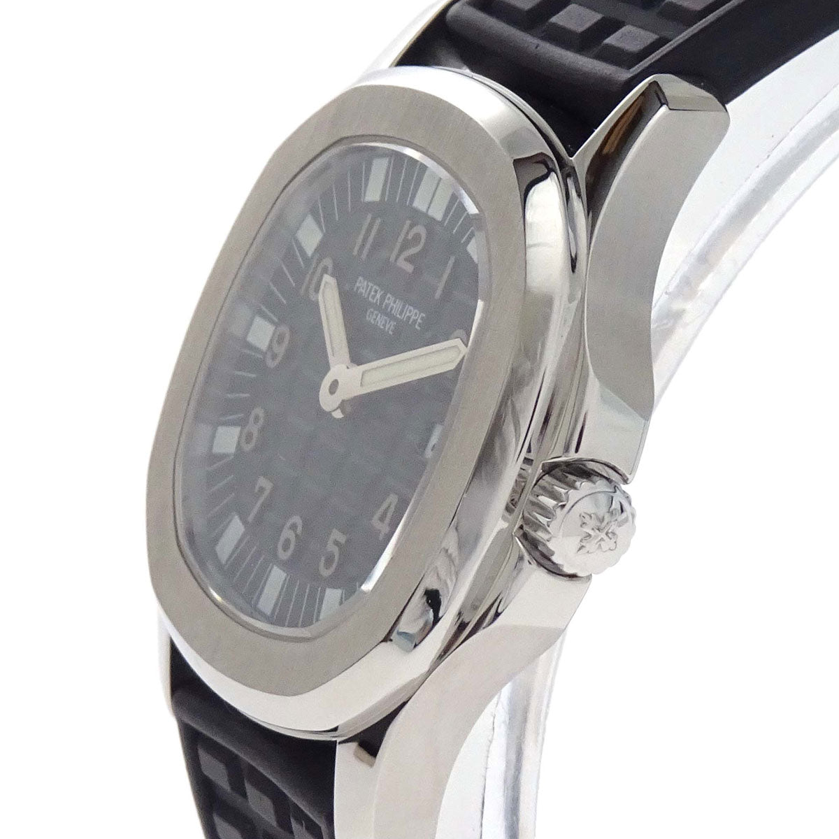 Patek Philippe Aquanaut Mini 30mm Ref.4960A-010 Quartz Watch Rubber SS