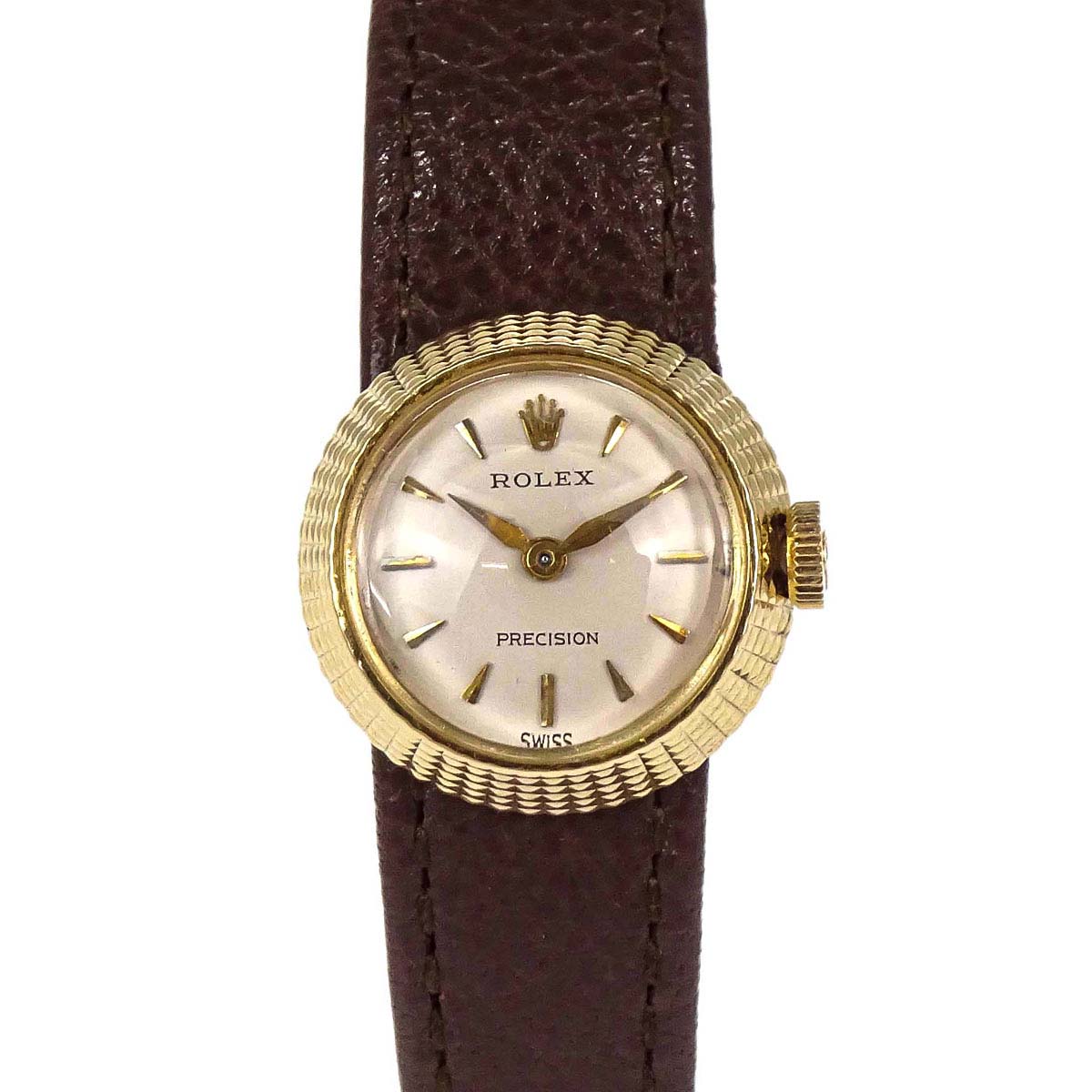 Rolex Chameleon Precision 16mm Ref.8789 Manual-winding Watch 18KYG