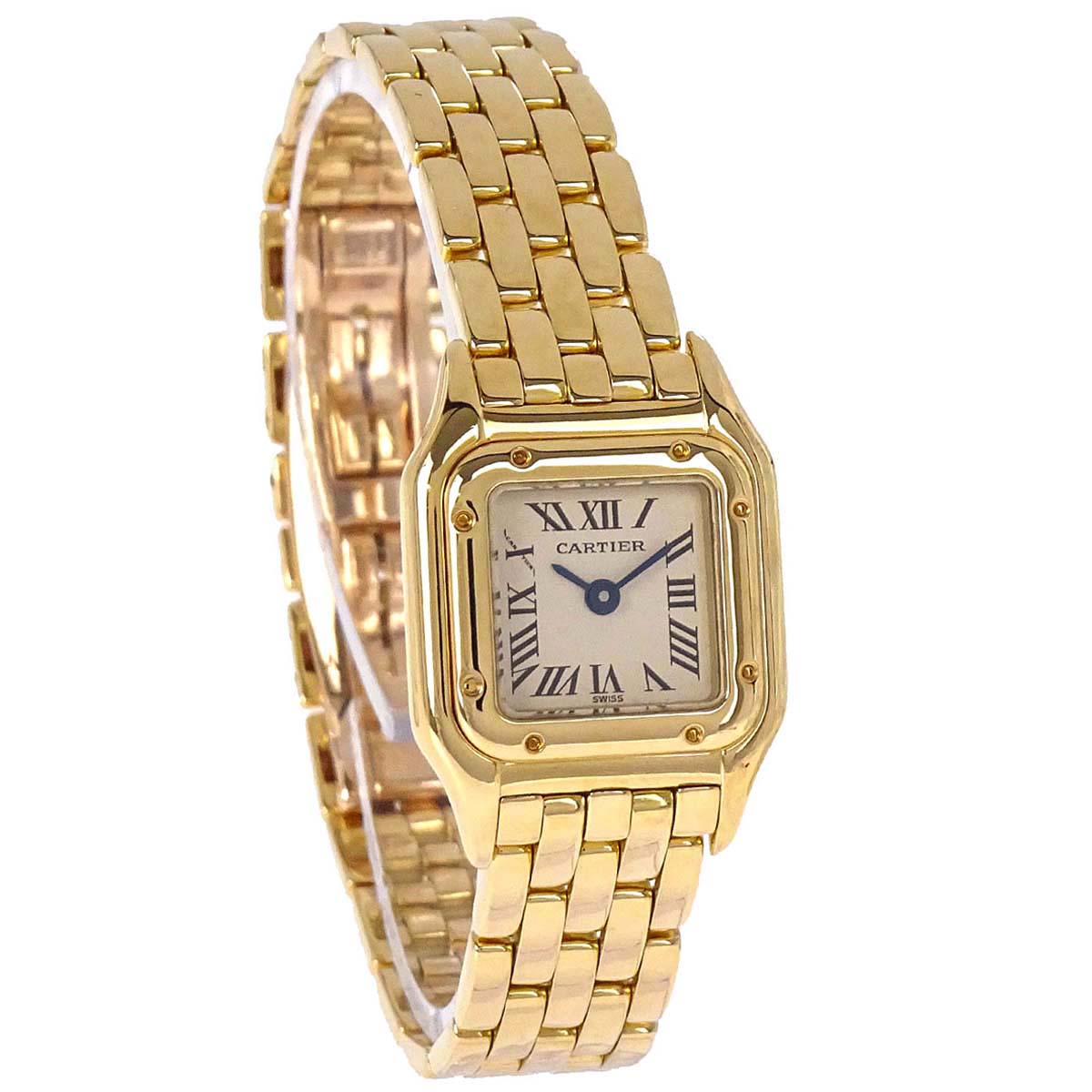 Cartier Mini Panthere 17mm Ref.1130 Quartz Watch 18KYG
