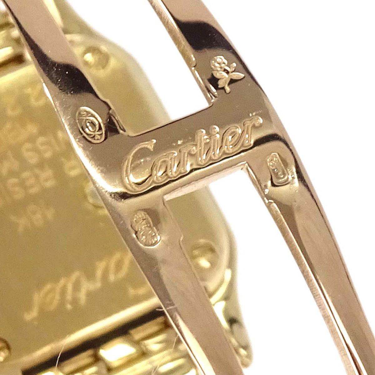 Cartier Mini Panthere 17mm Ref.1130 Quartz Watch 18KYG