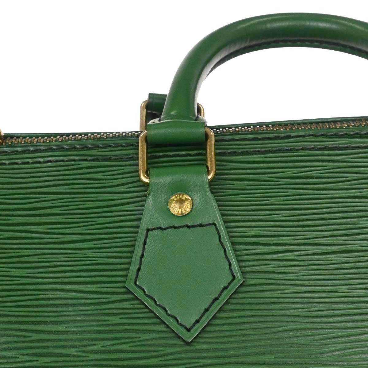 Louis Vuitton 1992 Green Epi Speedy 25 Handbag M43014