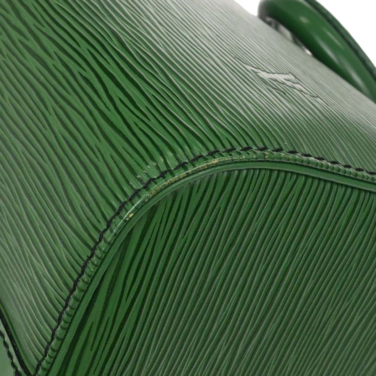 Louis Vuitton 1992 Green Epi Speedy 25 Handbag M43014