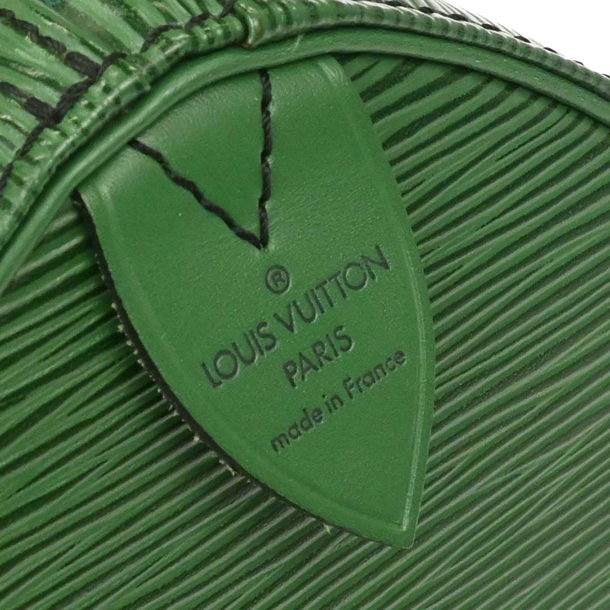 Louis Vuitton 1992 Green Epi Speedy 25 Handbag M43014