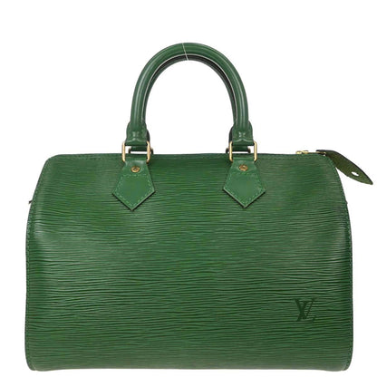 Louis Vuitton 1993 Green Epi Speedy 25 Handbag M43014