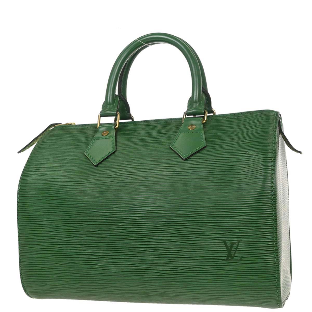 Louis Vuitton 1993 Green Epi Speedy 25 Handbag M43014