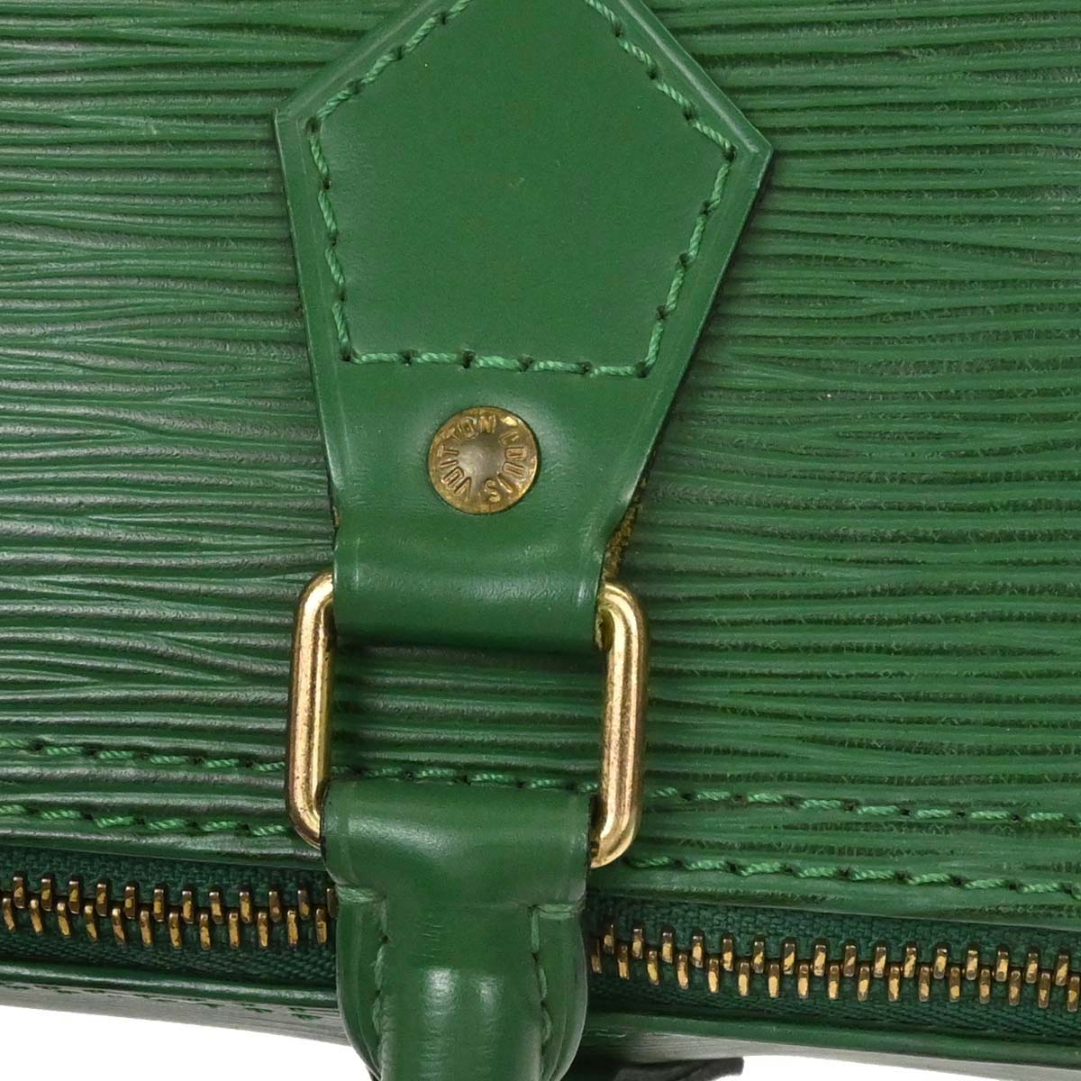 Louis Vuitton 1993 Green Epi Speedy 25 Handbag M43014