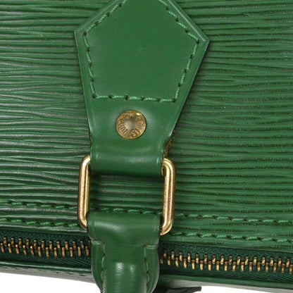 Louis Vuitton 1993 Green Epi Speedy 25 Handbag M43014
