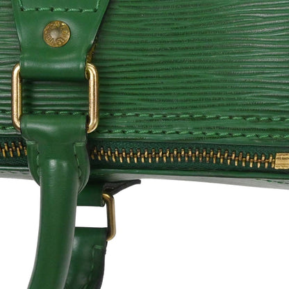 Louis Vuitton 1993 Green Epi Speedy 25 Handbag M43014
