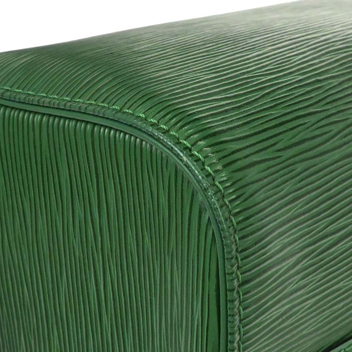 Louis Vuitton 1993 Green Epi Speedy 25 Handbag M43014