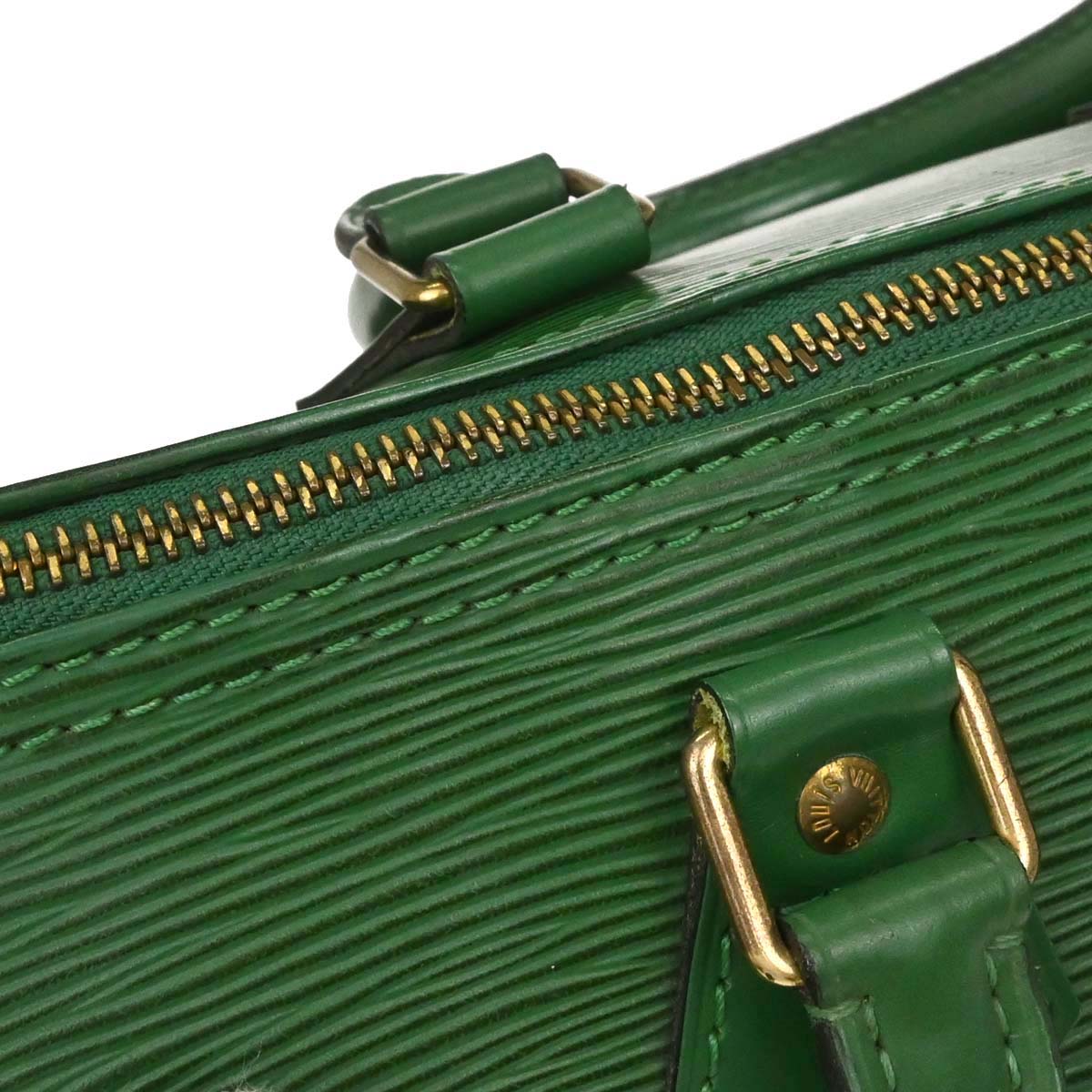 Louis Vuitton 1993 Green Epi Speedy 25 Handbag M43014