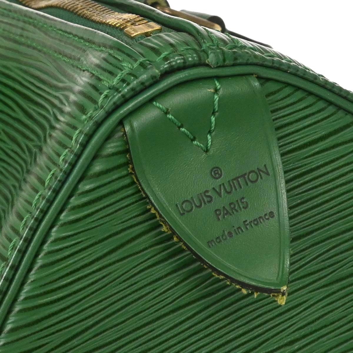 Louis Vuitton 1993 Green Epi Speedy 25 Handbag M43014