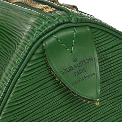 Louis Vuitton 1993 Green Epi Speedy 25 Handbag M43014