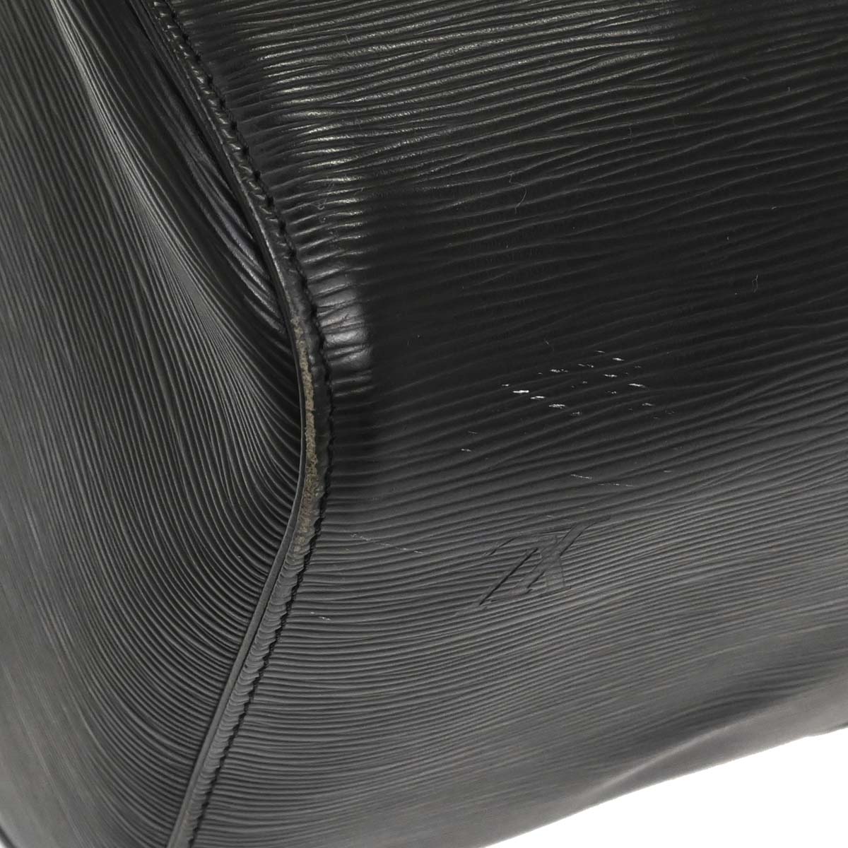 Louis Vuitton 1997 Black Epi Keepall 50 Travel Handbag M42962