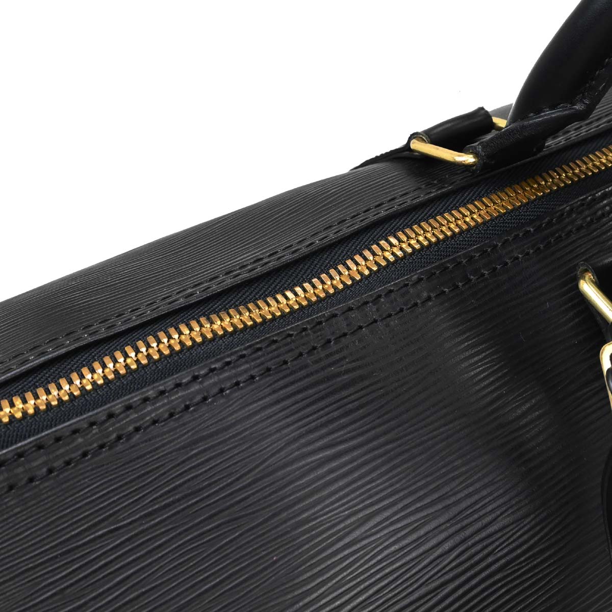 Louis Vuitton 1997 Black Epi Keepall 50 Travel Handbag M42962