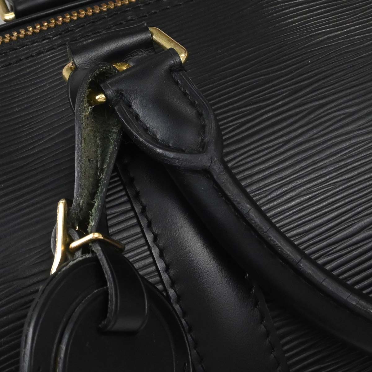 Louis Vuitton 1997 Black Epi Keepall 50 Travel Handbag M42962