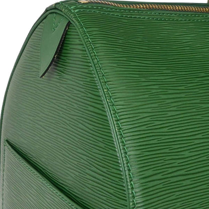 Louis Vuitton Green Epi Keepall 45 Travel Handbag M42974