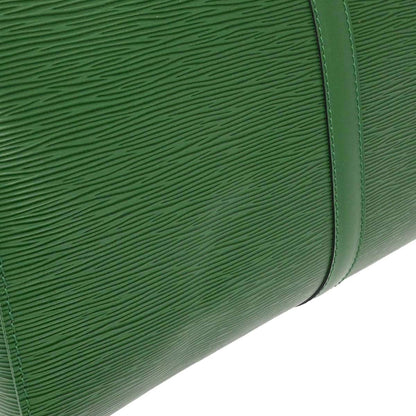 Louis Vuitton Green Epi Keepall 45 Travel Handbag M42974