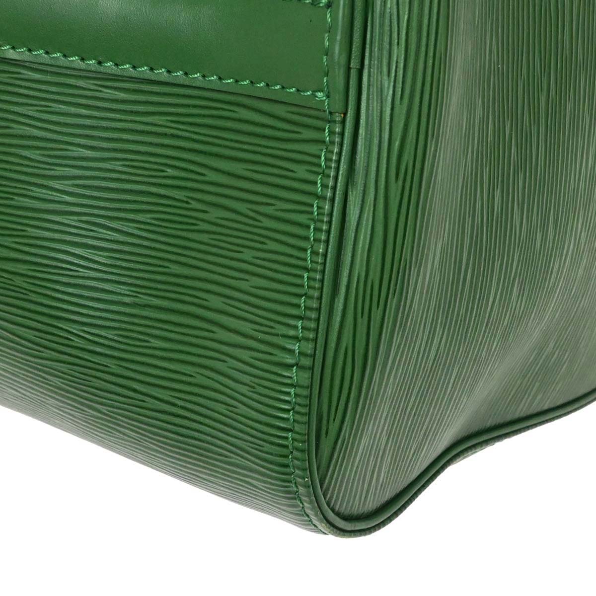 Louis Vuitton Green Epi Keepall 45 Travel Handbag M42974