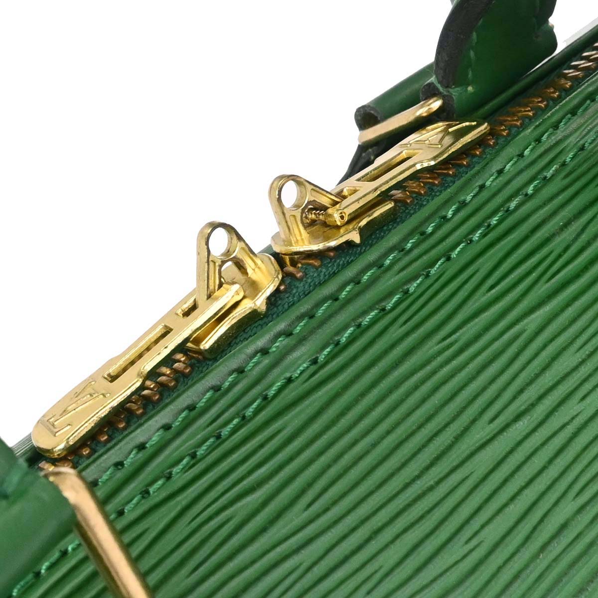 Louis Vuitton Green Epi Keepall 45 Travel Handbag M42974