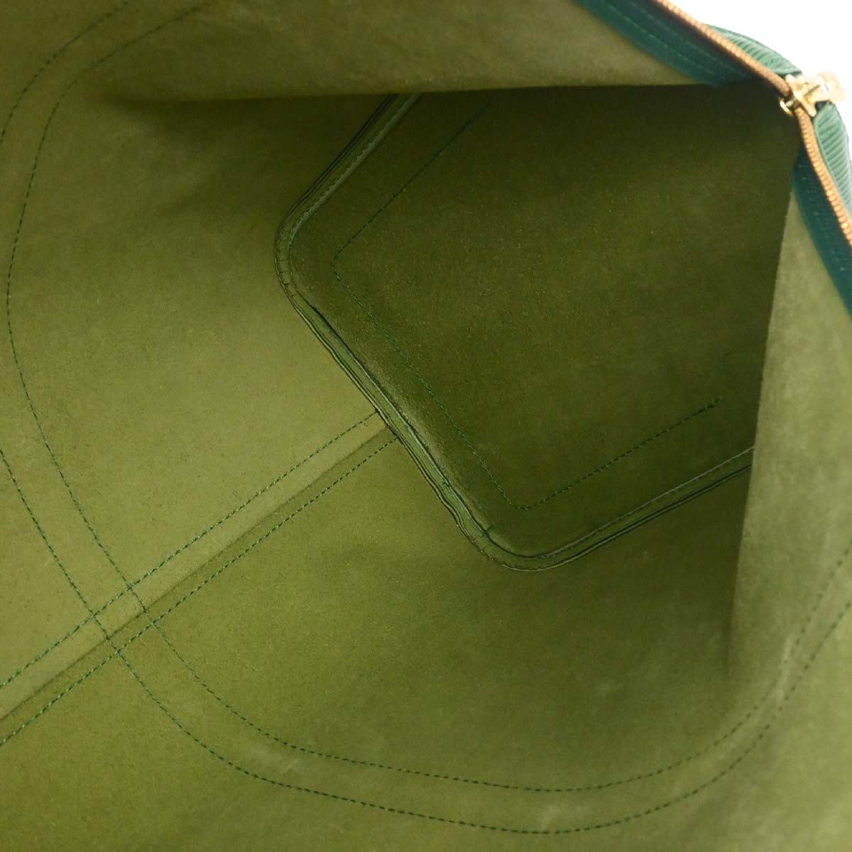 Louis Vuitton Green Epi Keepall 45 Travel Handbag M42974