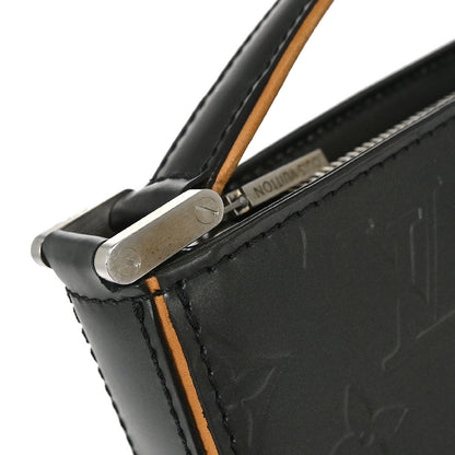 Louis Vuitton Black Monogram Mat Fowler Handbag M55142
