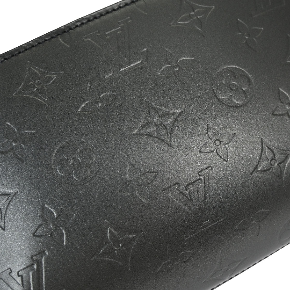 Louis Vuitton Black Monogram Mat Fowler Handbag M55142
