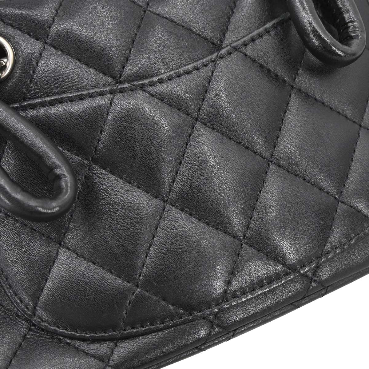 Chanel Black Calfskin Cambon Ligne Handbag