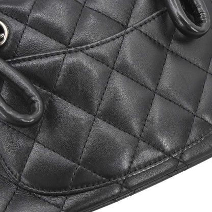 Chanel Black Calfskin Cambon Ligne Handbag