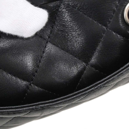 Chanel Black Calfskin Cambon Ligne Handbag