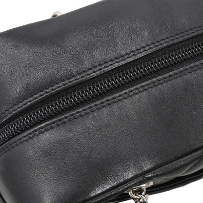 Chanel Black Calfskin Cambon Ligne Handbag