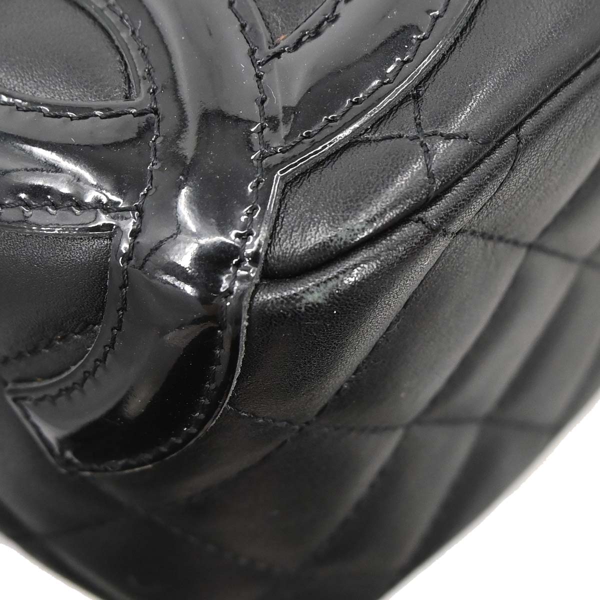 Chanel Black Calfskin Cambon Ligne Handbag