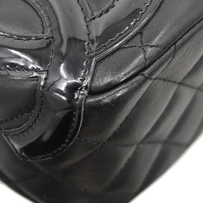 Chanel Black Calfskin Cambon Ligne Handbag