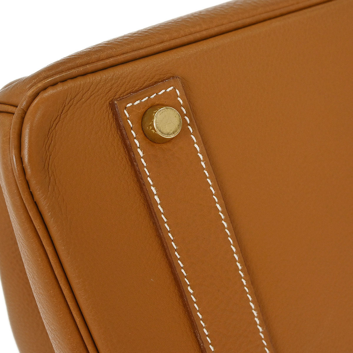 Hermes Gold Taurillon Clemence Birkin 40 Handbag