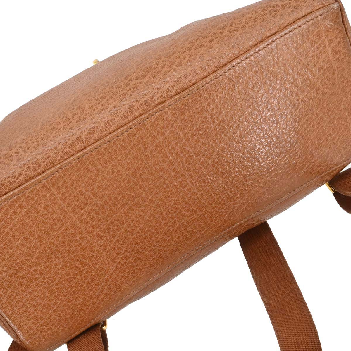 Hermes Brown Buffle Skipper Kelly A Dos GM Backpack
