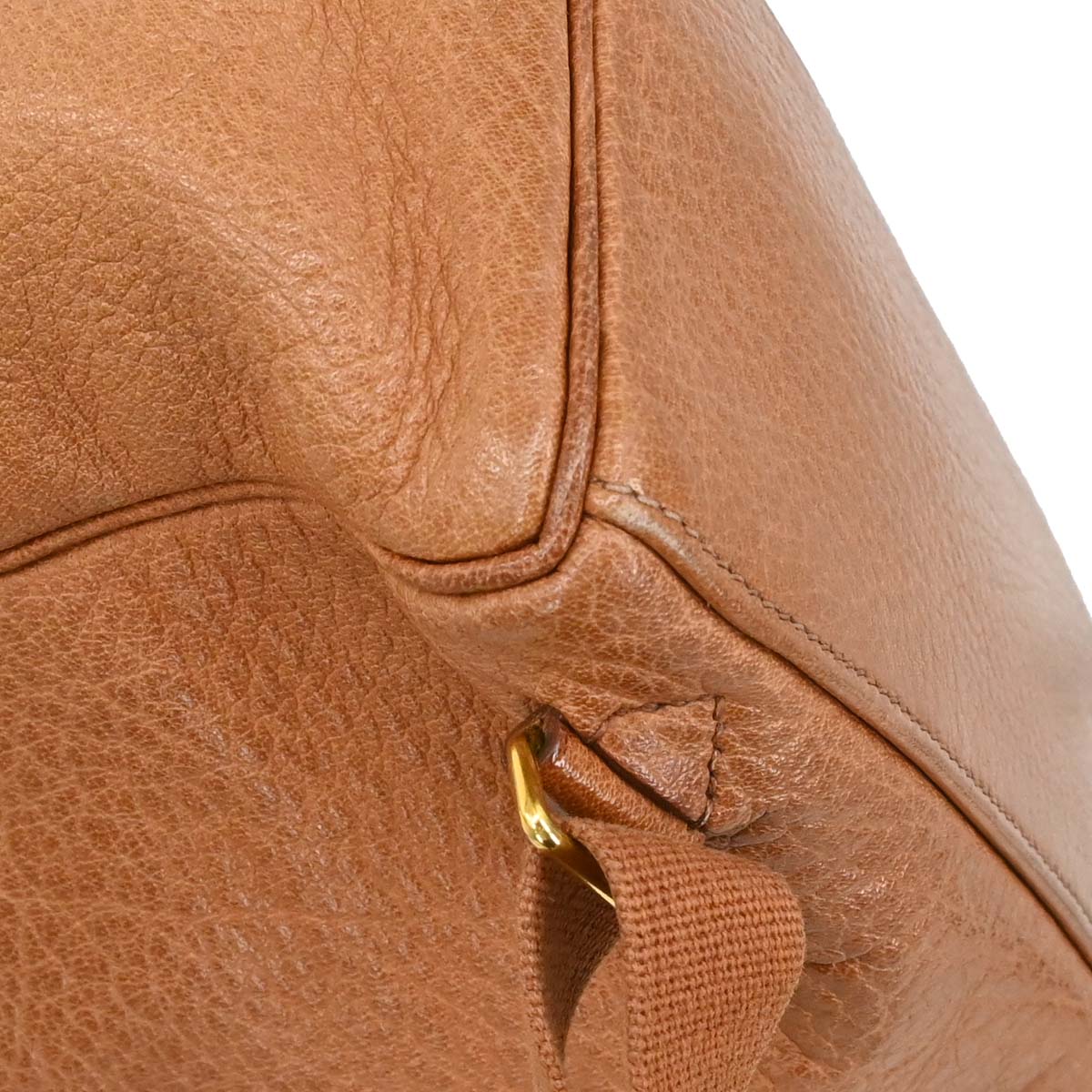 Hermes Brown Buffle Skipper Kelly A Dos GM Backpack